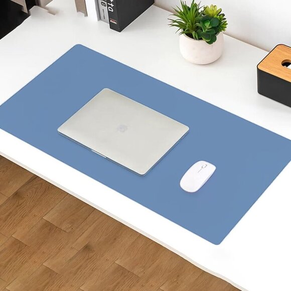 Protector Office Desk Mat, Dual-Sided Large Mouse Pad, Waterproof Desk Blotter P - Picture 4 of 7
